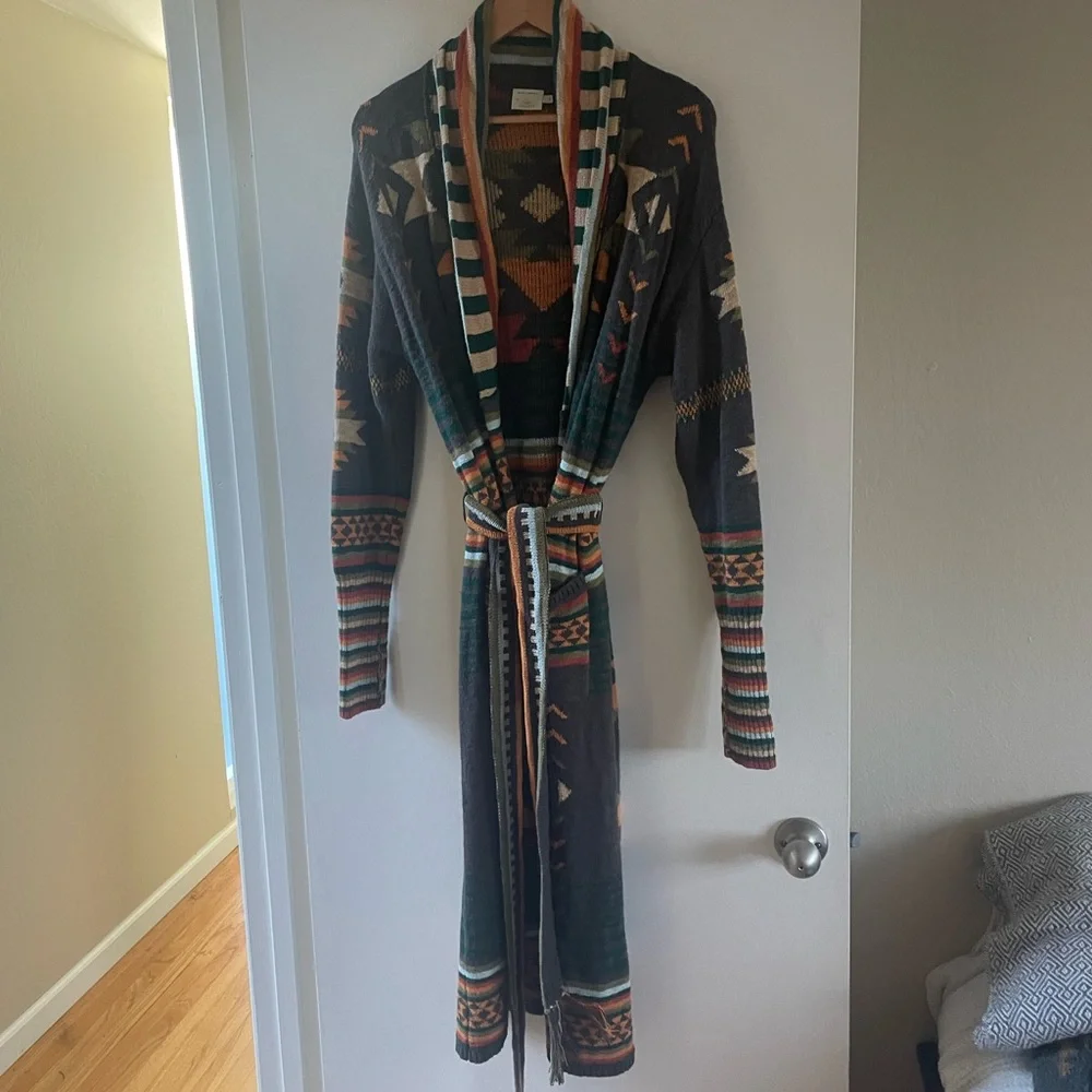 Faherty x B. Yellowtail Paloma Duster L - Picture 4 of 7